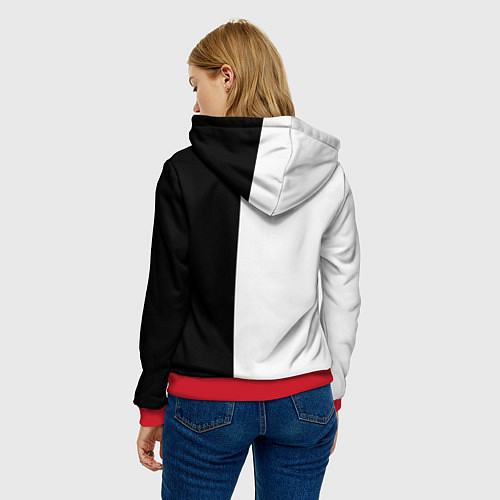 Женская толстовка Bennington Rock / 3D-Красный – фото 4