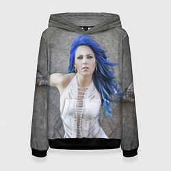 Толстовка-худи женская Arch Enemy: Alissa White-Gluz, цвет: 3D-черный