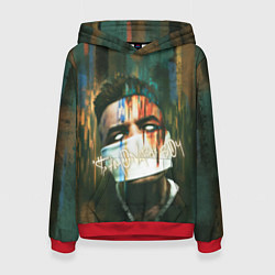 Толстовка-худи женская Sayonara Boy: Dark side, цвет: 3D-красный