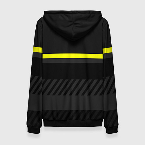 Женская толстовка FC Borussia 2018 Original #3 / 3D-Черный – фото 2