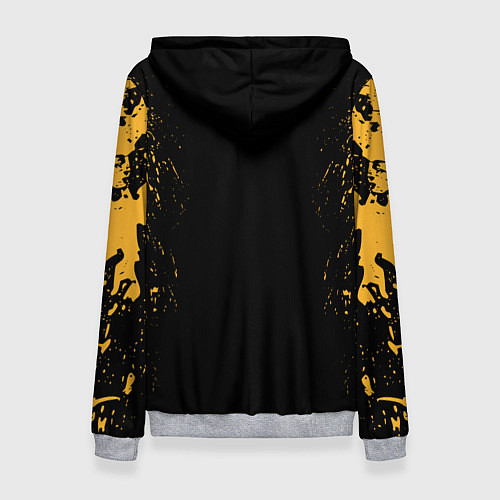 Женская толстовка Bitcoin Master / 3D-Меланж – фото 2