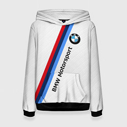 Женская толстовка BMW Motorsport: White Carbon