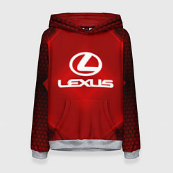Женская толстовка Lexus: Red Light