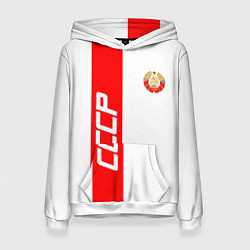 Женская толстовка СССР: White Collection