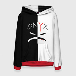 Толстовка-худи женская ONYX, цвет: 3D-красный