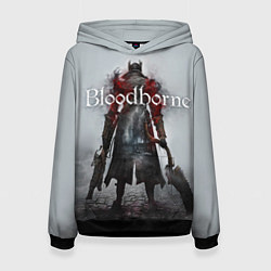 Толстовка-худи женская Bloodborne: Hell Knight, цвет: 3D-черный