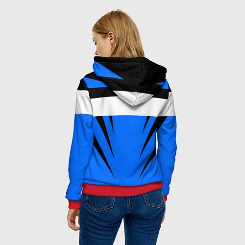 Женская толстовка Judo Fighter / 3D-Красный – фото 4