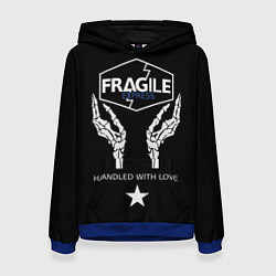 Толстовка-худи женская Death Stranding: Fragile Express, цвет: 3D-синий