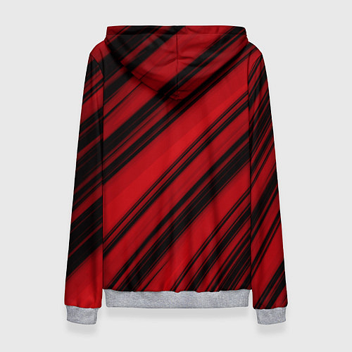 Женская толстовка Ronaldo 7: Red Sport / 3D-Меланж – фото 2