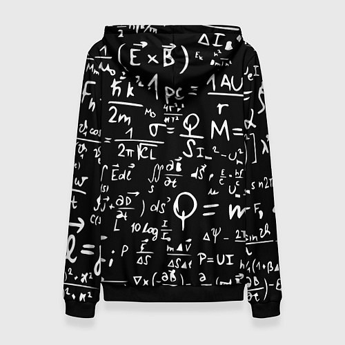 Женская толстовка E=mc2: Black Style / 3D-Черный – фото 2