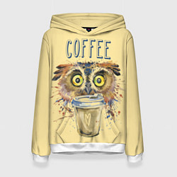 Женская толстовка Owls like coffee