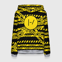 Толстовка-худи женская 21 Pilots: Jumpsuit, цвет: 3D-меланж