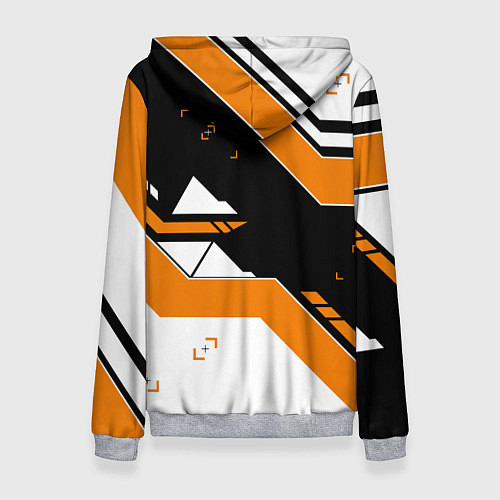 Женская толстовка CS:GO Asiimov Inverted / 3D-Меланж – фото 2