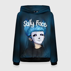 Толстовка-худи женская Sally Face, цвет: 3D-черный