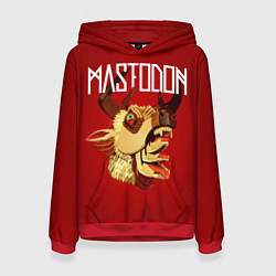 Толстовка-худи женская Mastodon: Leviathan, цвет: 3D-красный