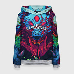 Женская толстовка CS:GO Hyper Beast