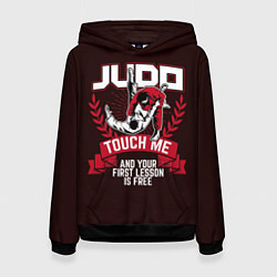 Женская толстовка Judo: Touch Me