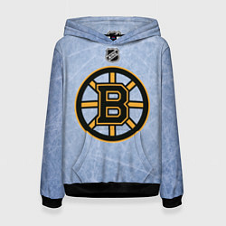 Толстовка-худи женская Boston Bruins: Hot Ice, цвет: 3D-черный