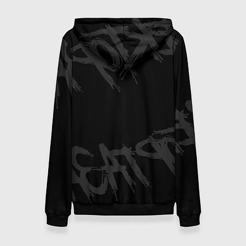 Женская толстовка Сектор Газа - ХОЙ / 3D-Черный – фото 2