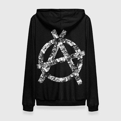Женская толстовка Король и Шут Анархия / 3D-Черный – фото 2