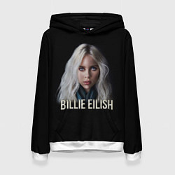 Толстовка-худи женская BILLIE EILISH, цвет: 3D-белый