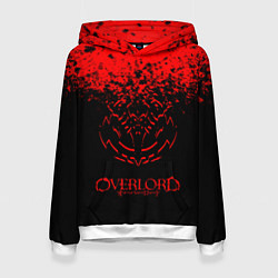 Толстовка-худи женская Overlord, цвет: 3D-белый