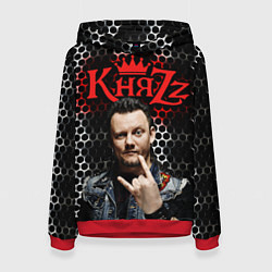 Толстовка-худи женская Князь Анархия спина, цвет: 3D-красный