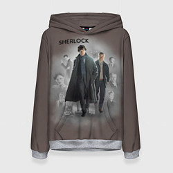 Женская толстовка Sherlock