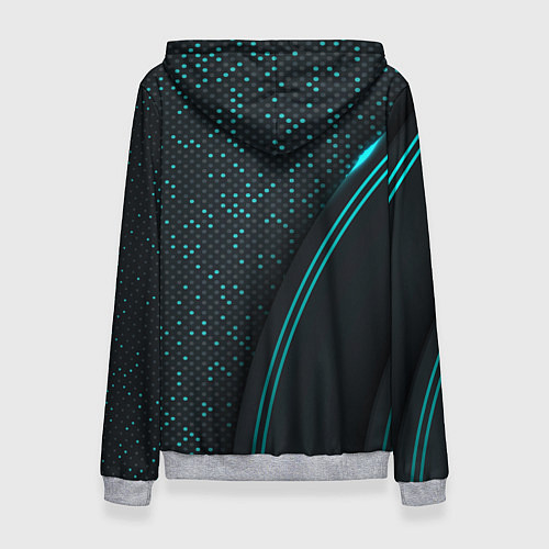 Женская толстовка Mass Effect N7 / 3D-Меланж – фото 2