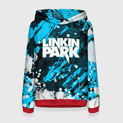 Толстовка-худи женская Linkin Park, цвет: 3D-красный