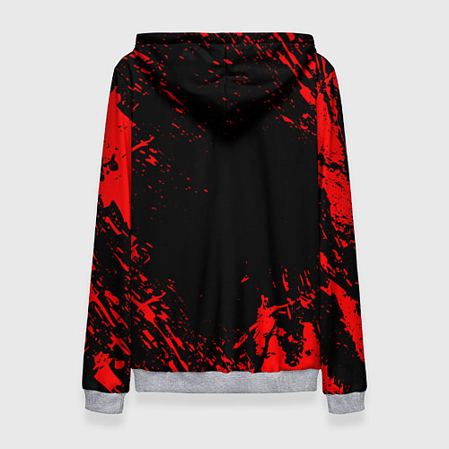 Женская толстовка АлисА / 3D-Меланж – фото 2