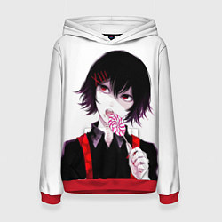 Толстовка-худи женская Сузуя Джузо, цвет: 3D-красный