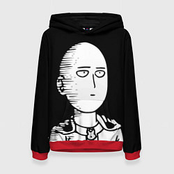 Толстовка-худи женская ONE-PUNCH MAN, цвет: 3D-красный