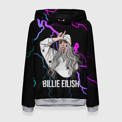 Толстовка-худи женская BILLIE EILISH, цвет: 3D-меланж