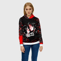 Толстовка-худи женская My Chemical Romance, цвет: 3D-белый — фото 2