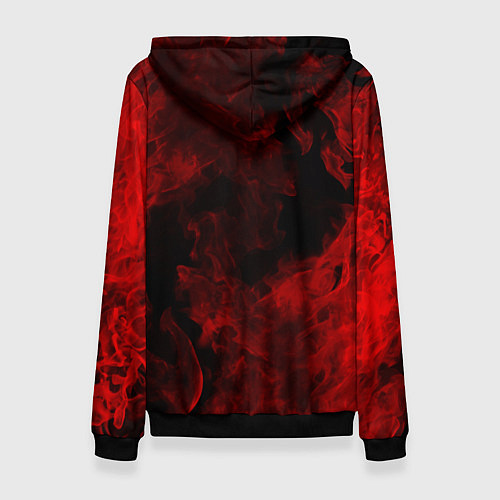 Женская толстовка АлисА / 3D-Черный – фото 2