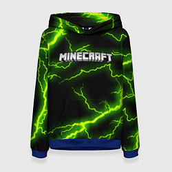Толстовка-худи женская MINECRAFT STORM, цвет: 3D-синий