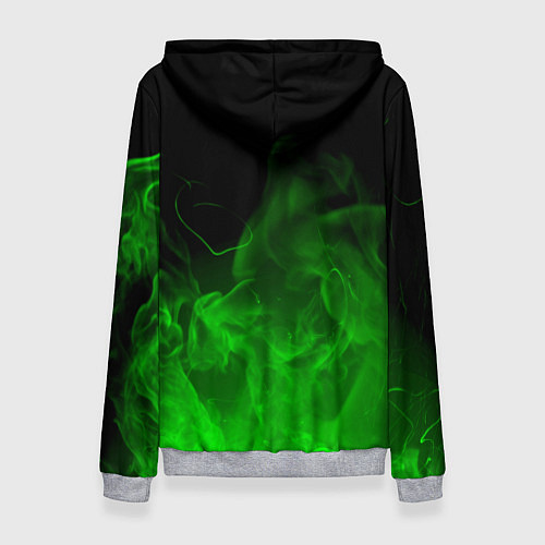 Женская толстовка BIOHAZARD / 3D-Меланж – фото 2