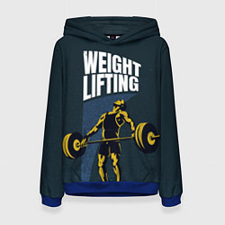 Женская толстовка Wheight lifting