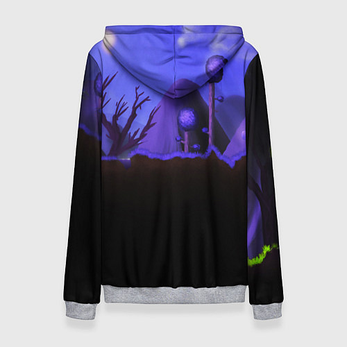 Женская толстовка TERRARIA / 3D-Меланж – фото 2