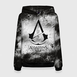 Толстовка-худи женская Assassin’s Creed, цвет: 3D-черный