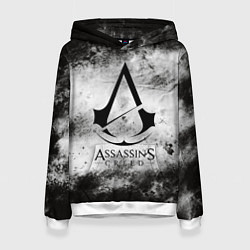 Толстовка-худи женская Assassin’s Creed, цвет: 3D-белый