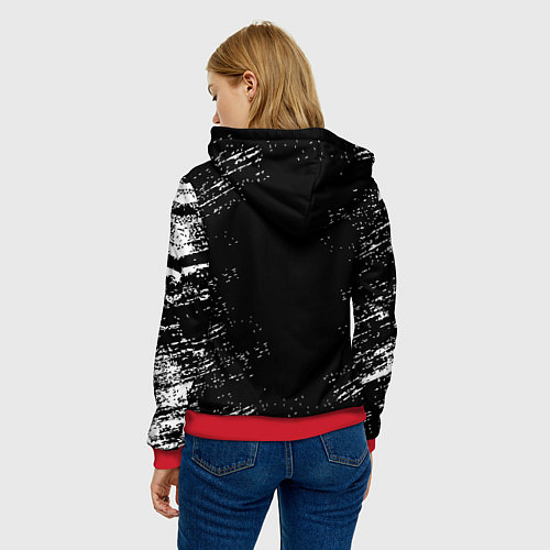 Женская толстовка EMINEM / 3D-Красный – фото 4