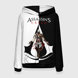 Толстовка-худи женская Assassin’s Creed, цвет: 3D-черный