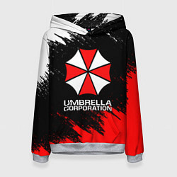 Толстовка-худи женская UMBRELLA CORP, цвет: 3D-меланж