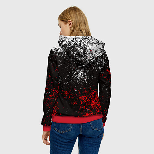 Женская толстовка APEX LEGENDS / 3D-Красный – фото 4