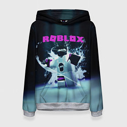 Толстовка-худи женская ROBLOX, цвет: 3D-меланж