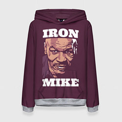 Толстовка-худи женская Mike Tyson, цвет: 3D-меланж