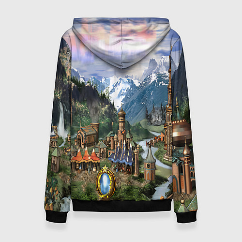 Женская толстовка HEROES / 3D-Черный – фото 2