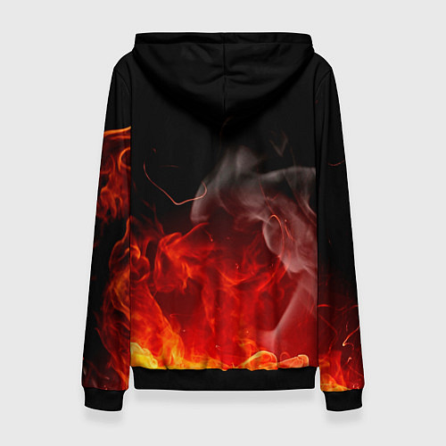 Женская толстовка Войска связи / 3D-Черный – фото 2